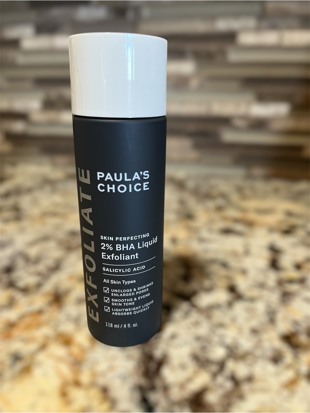 Paula’s Choice 2% BHA liquid exfoliant, full size 4 oz, salicylic acid